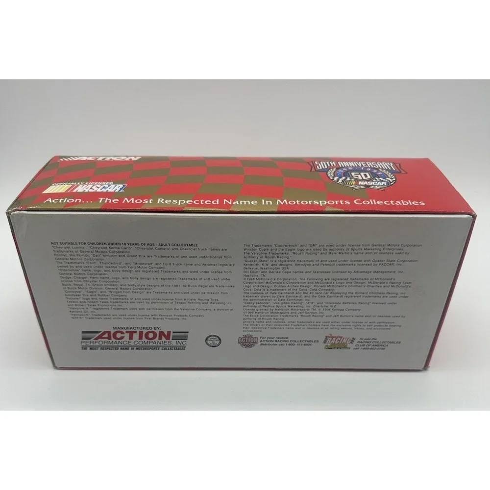 1998 ACTION BOBBY LABONTE #18 INTERSTATE BATTERIES HOT ROD 1/24 LE 1/2000